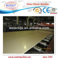 wood powder+PVC composite extrusion board machinery